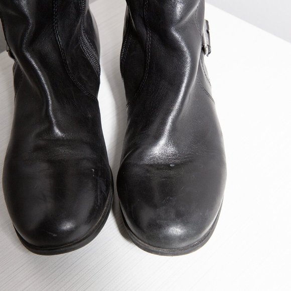 Nine West Ladies Vasookie Riding Boot with Buckles - Picture 4 of 7